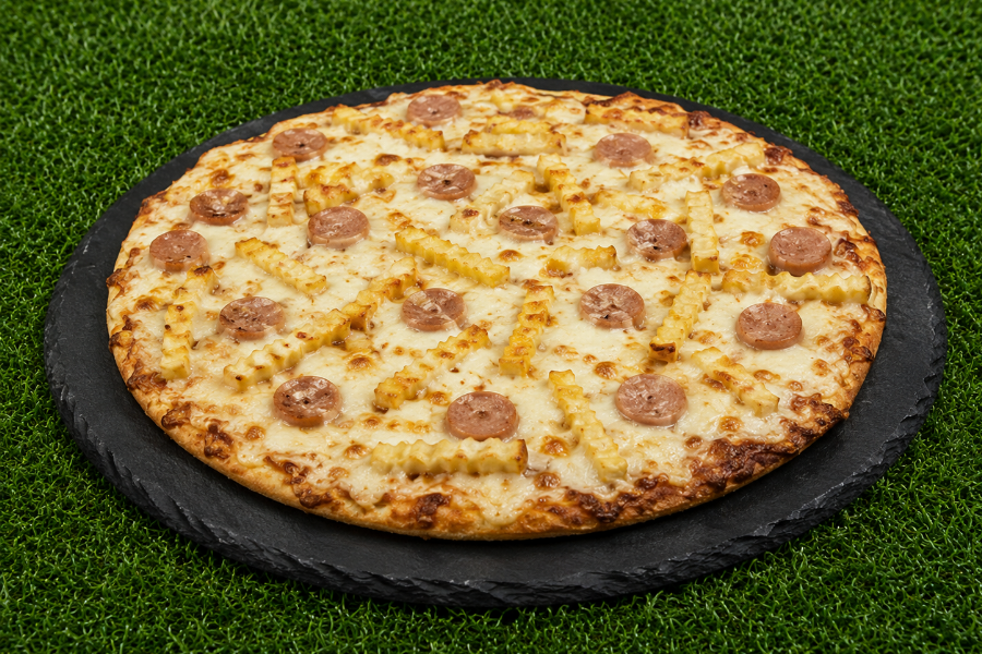 Pizza Amerika Patatosa (Pommes)