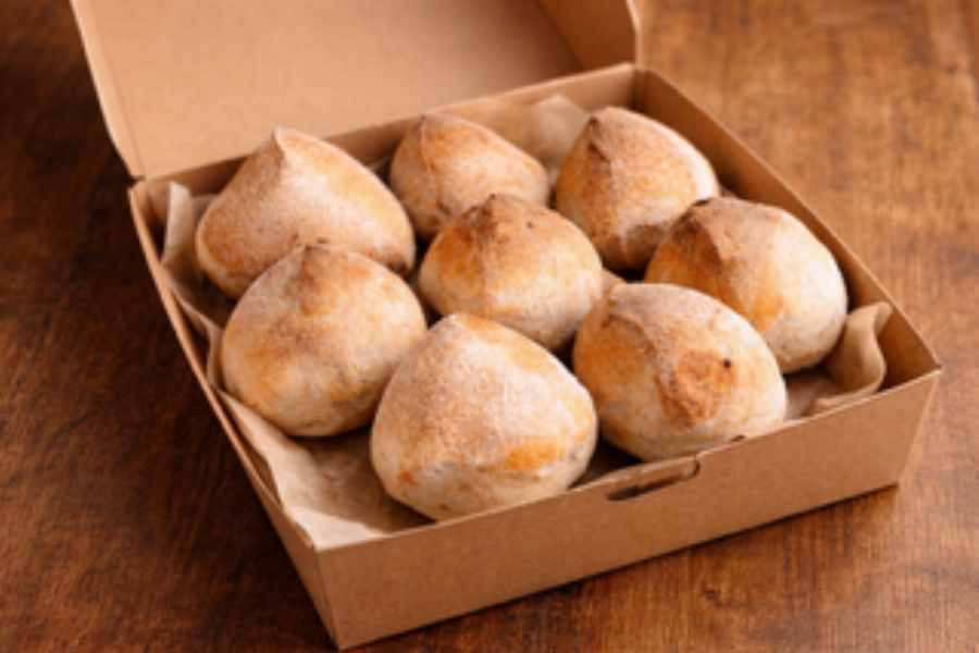 8 Pizzabrötchen ungefüllt