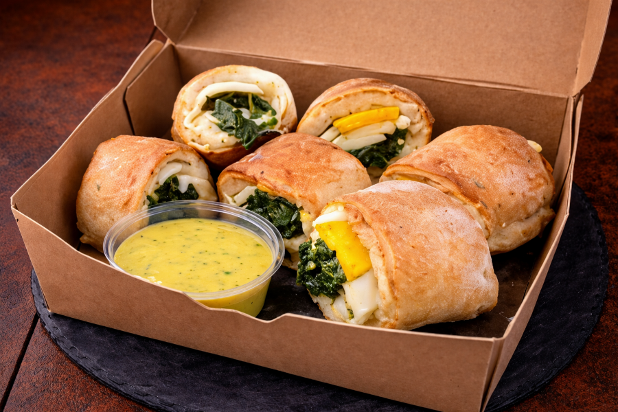 Pizzabrötchen Osternester