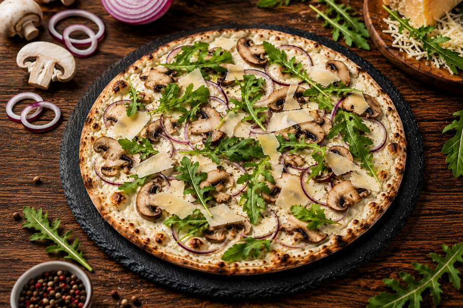Trüffel Flammkuchen