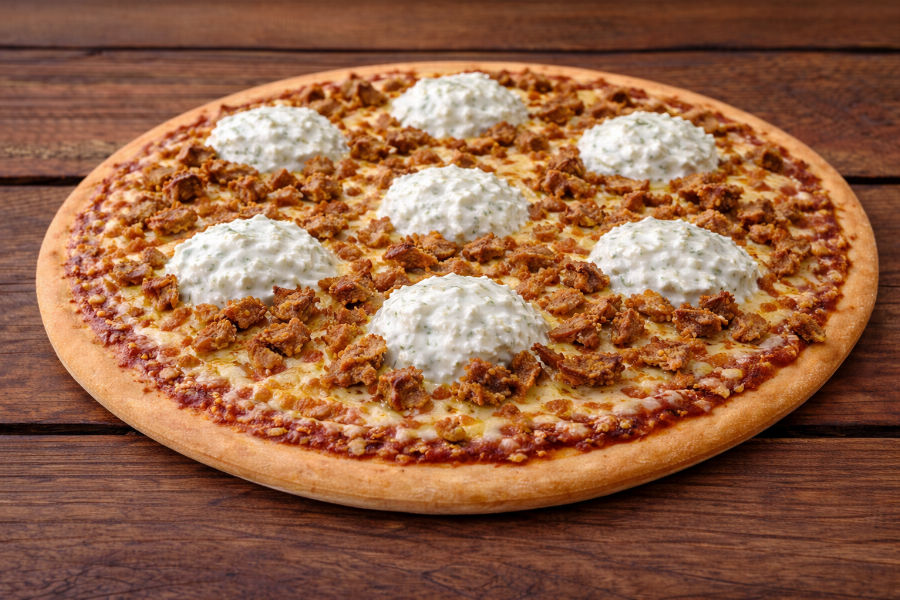 Pizza Gyros mit Zaziki